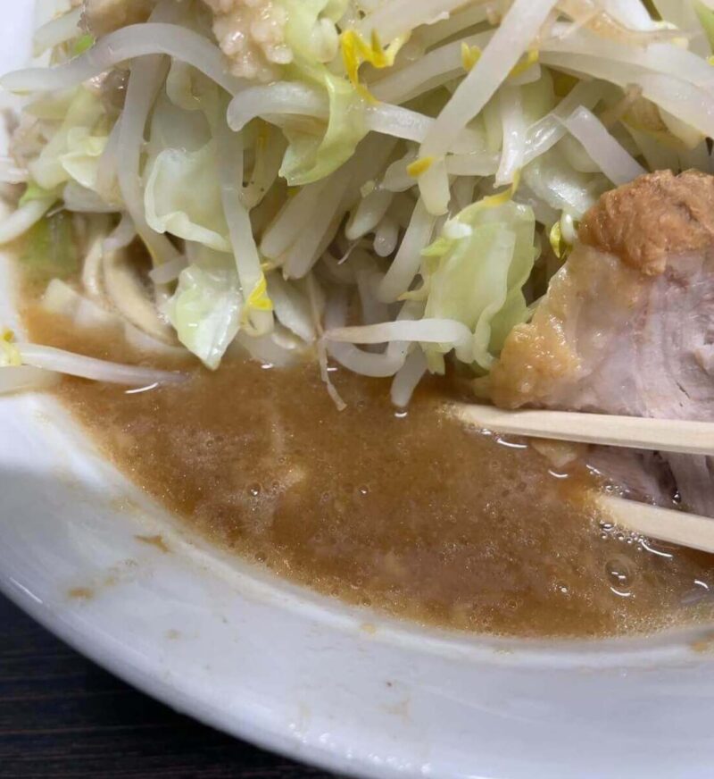 ラーメン二郎 川越店｜スープ
