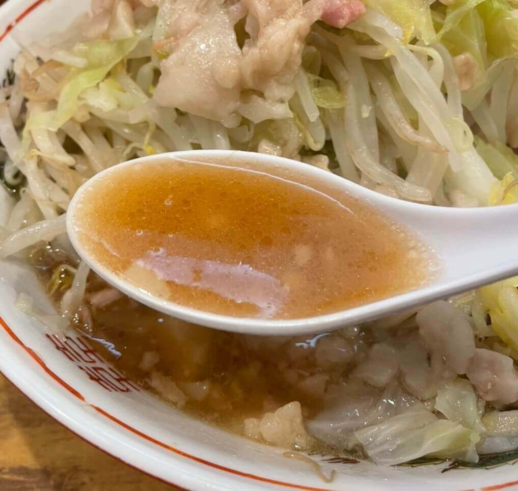 ラーメン二郎 前橋千代田町店｜スープ